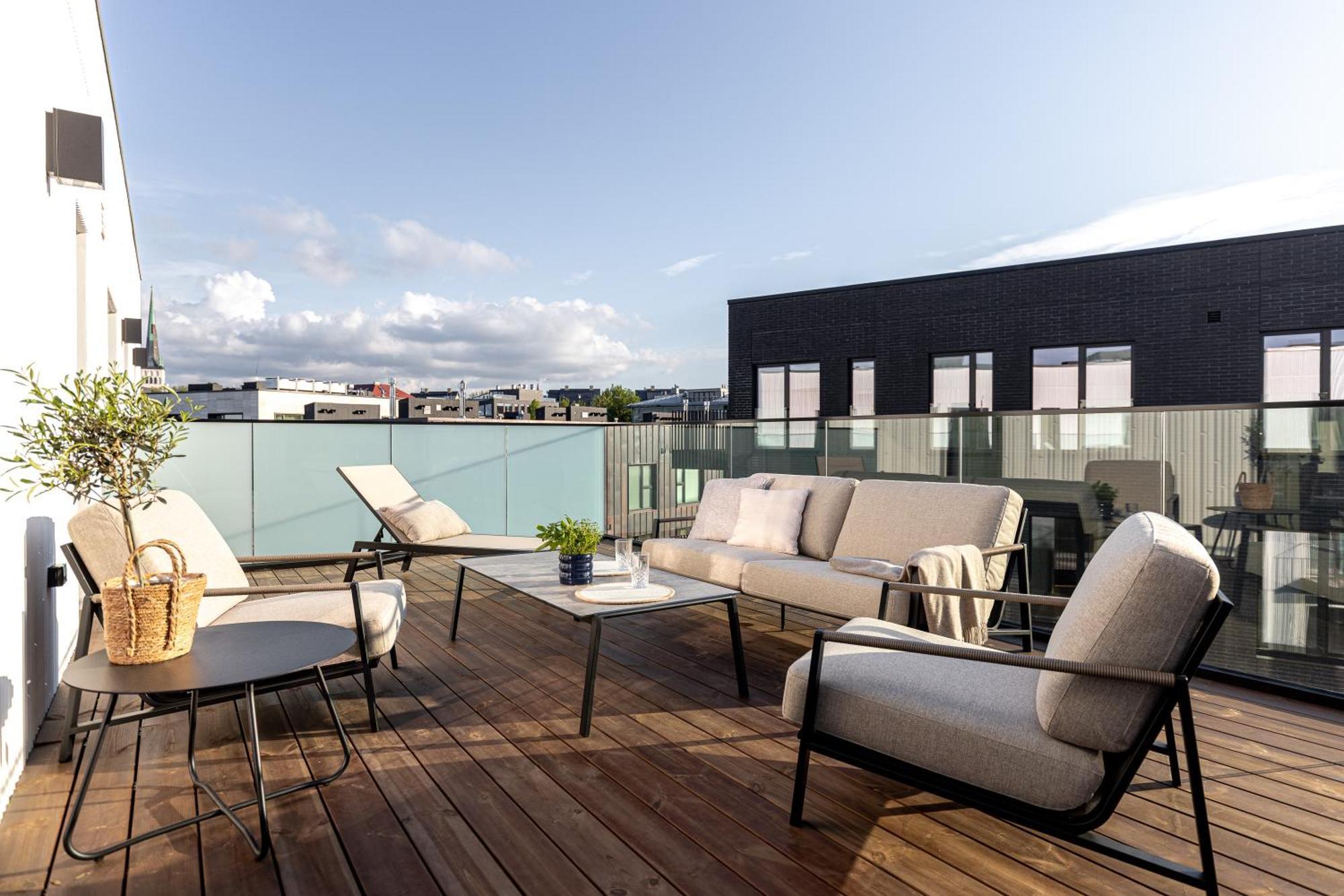 Apartamento Stylish Waterfront With Lounge Terrace & Sauna *