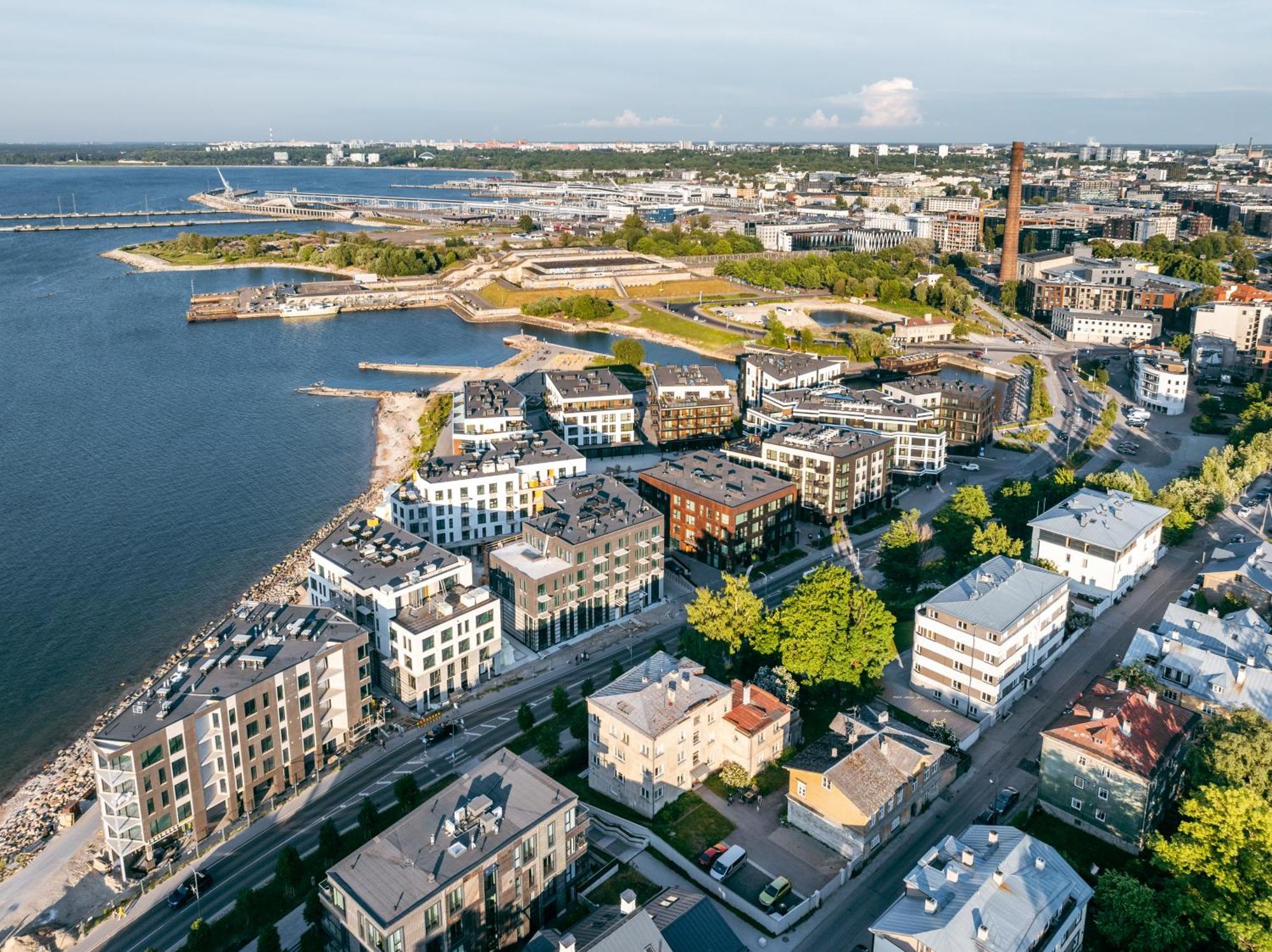 Stylish Waterfront With Lounge Terrace & Sauna * Tallinn