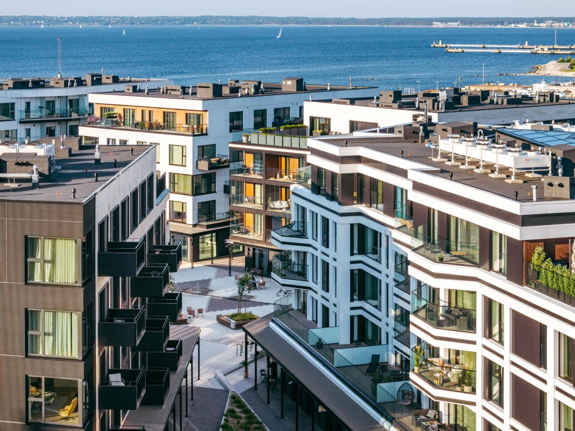 Apartment Stylish Waterfront With Lounge Terrace & Sauna Tallinn
